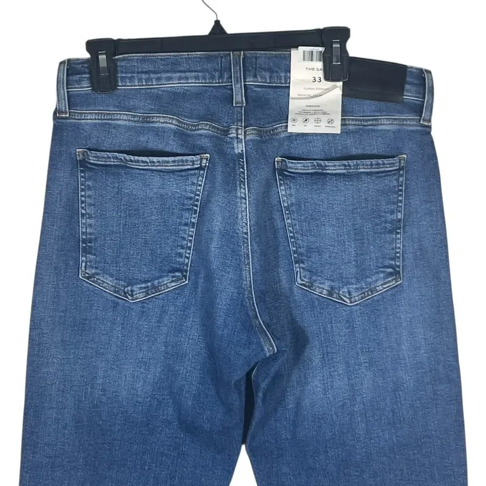 Citizens Of Humanity Gage Classic Straight Jeans In Ithica Size 33